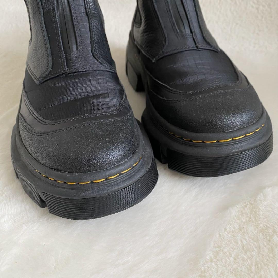 ドクターマーチン DMXL 2976 チェルシーブーツ 厚底 UK8 黒