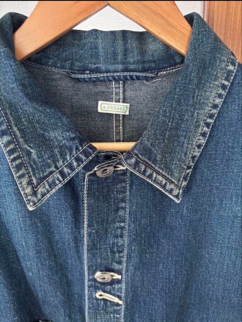 a.presse カバーオール　デニムジャケット　サイズ2