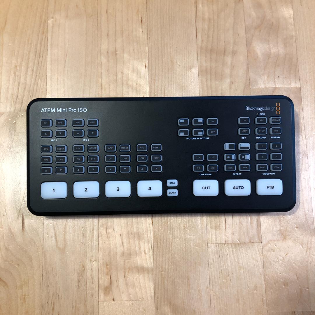 新品級美品！ATEM Mini Pro ISO 付属品多数おまけ付きです！