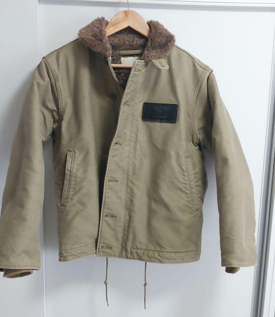 N-1 デッキジャケット U.S.NAVYタイプ IDEALジップ 日本製