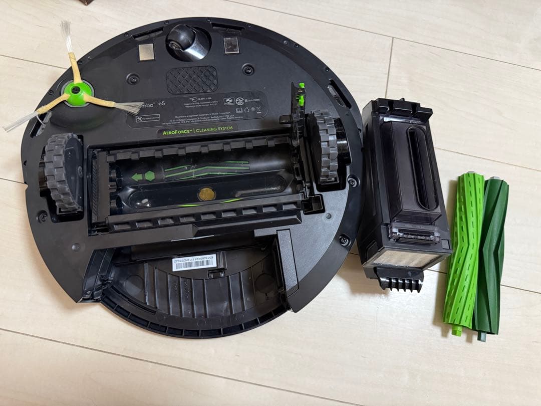 【動作確認済／美品】iRobot ルンバ e5 アプリ連携可・付属品完備