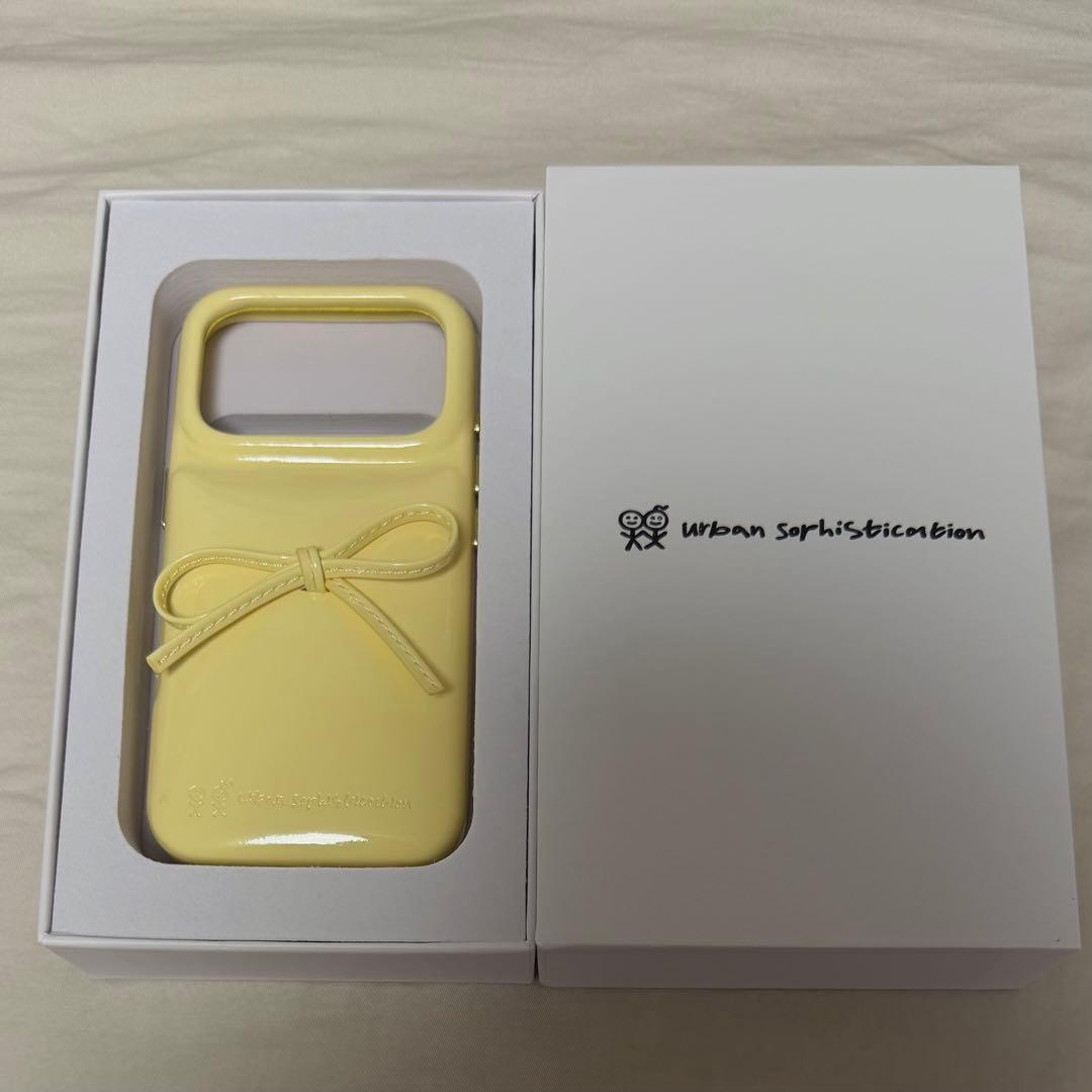 Urban Sophistication リボン付きiPhoneケース