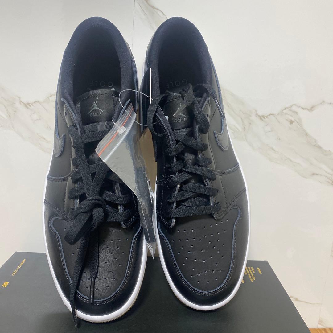 シューズ(男性用) nike air jordan 1 low golf black 28.0cm