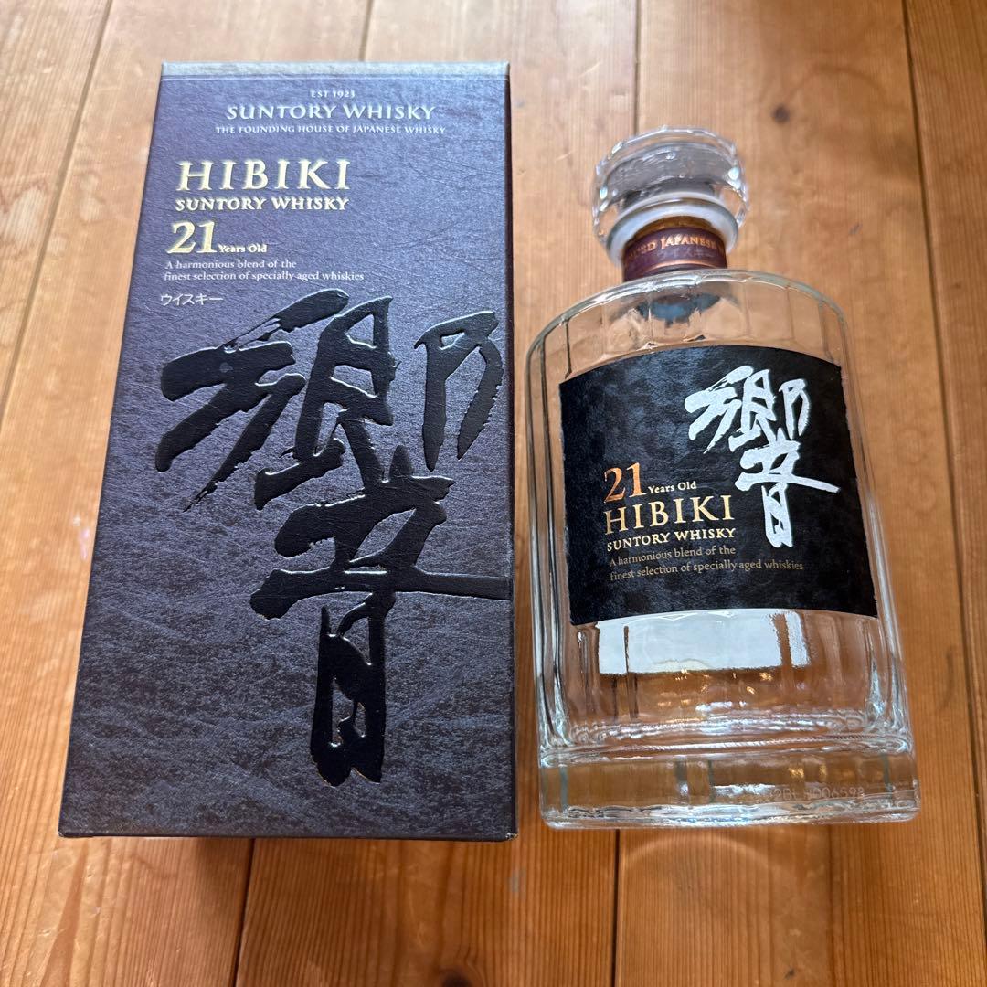 響21年 空き瓶 サントリー ウィスキー