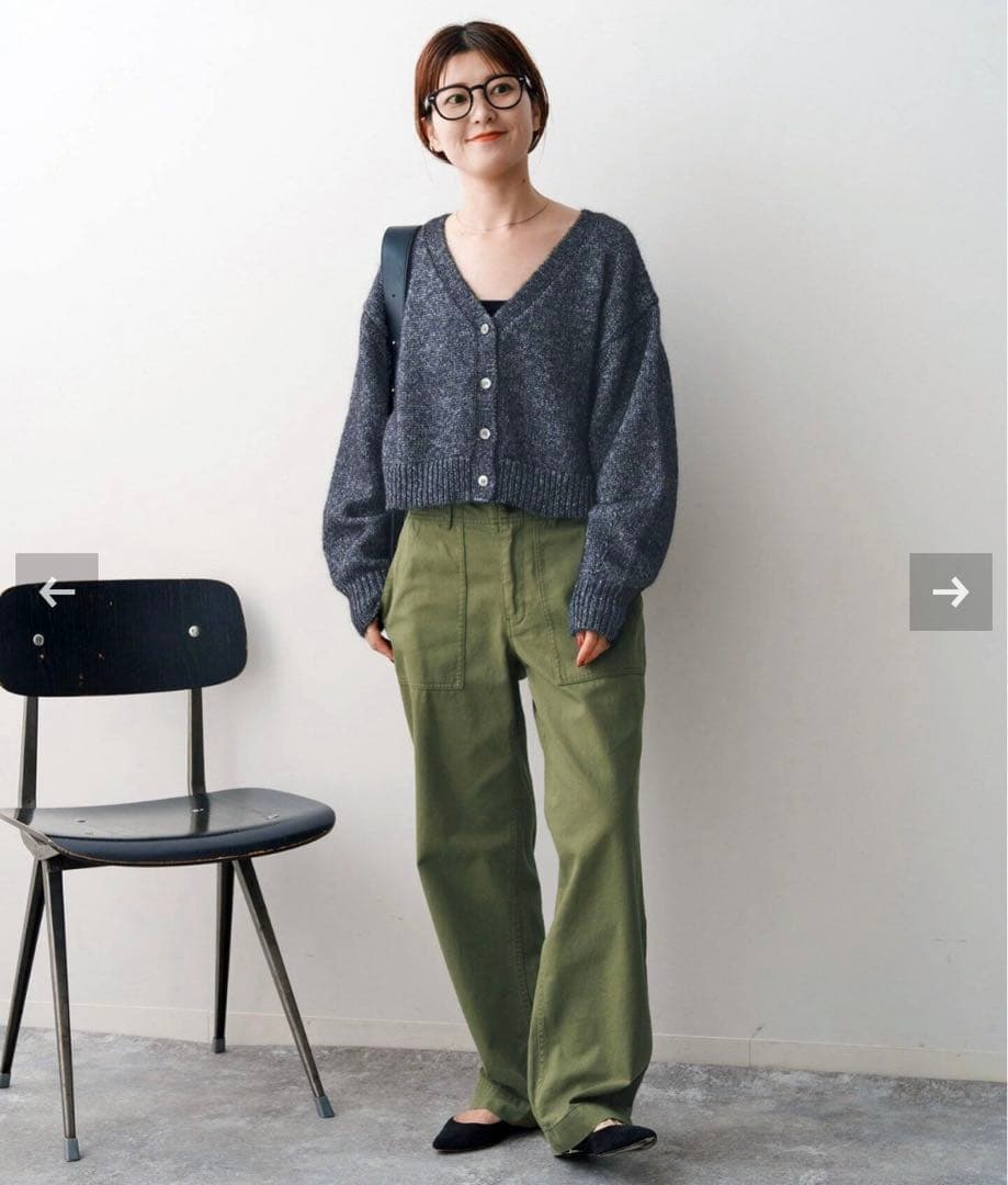 値下げ↓ spick&span スピックアンドスパン　ルーズベイカーパンツ　40