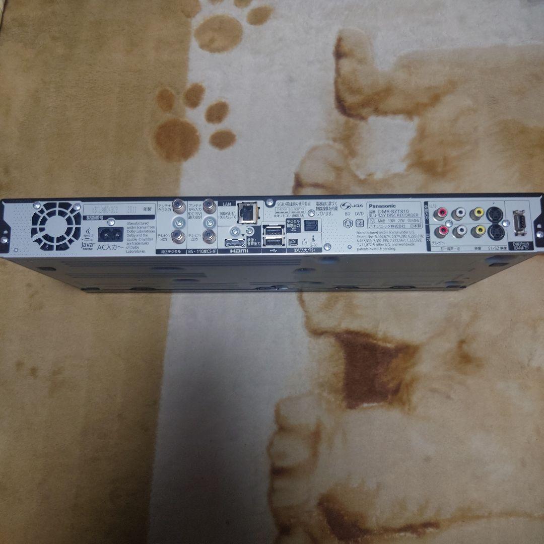 Panasonic DMR-BZT810 ブルーレイレコーダー