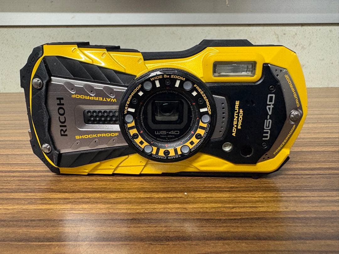 RICOH WG-40 防水コンパクトデジタルカメラ 動作確認済