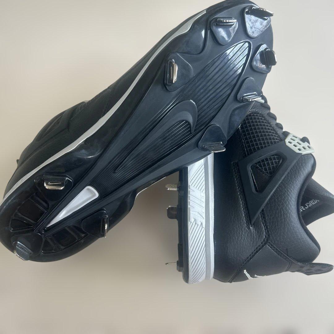 AIR JORDAN IV RETRO L オレオ　野球スパイク29cm