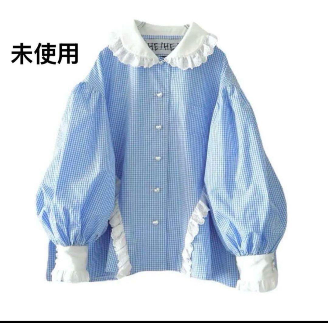 タグ有新品 heihei パフスリーブブラウス　ヘイヘイ
