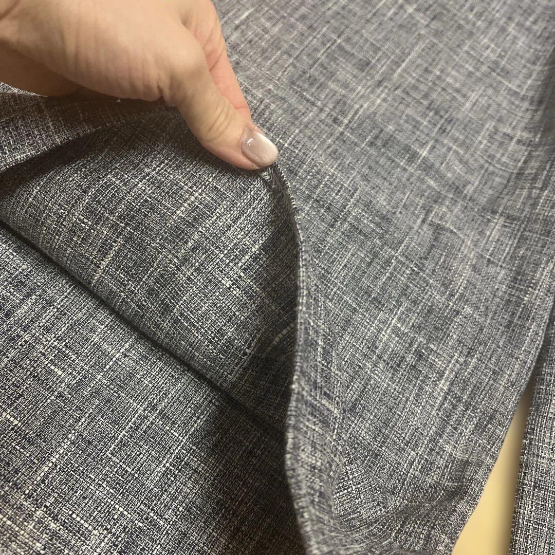 新品未使用！2023年　ツィードワイドパンツ 34