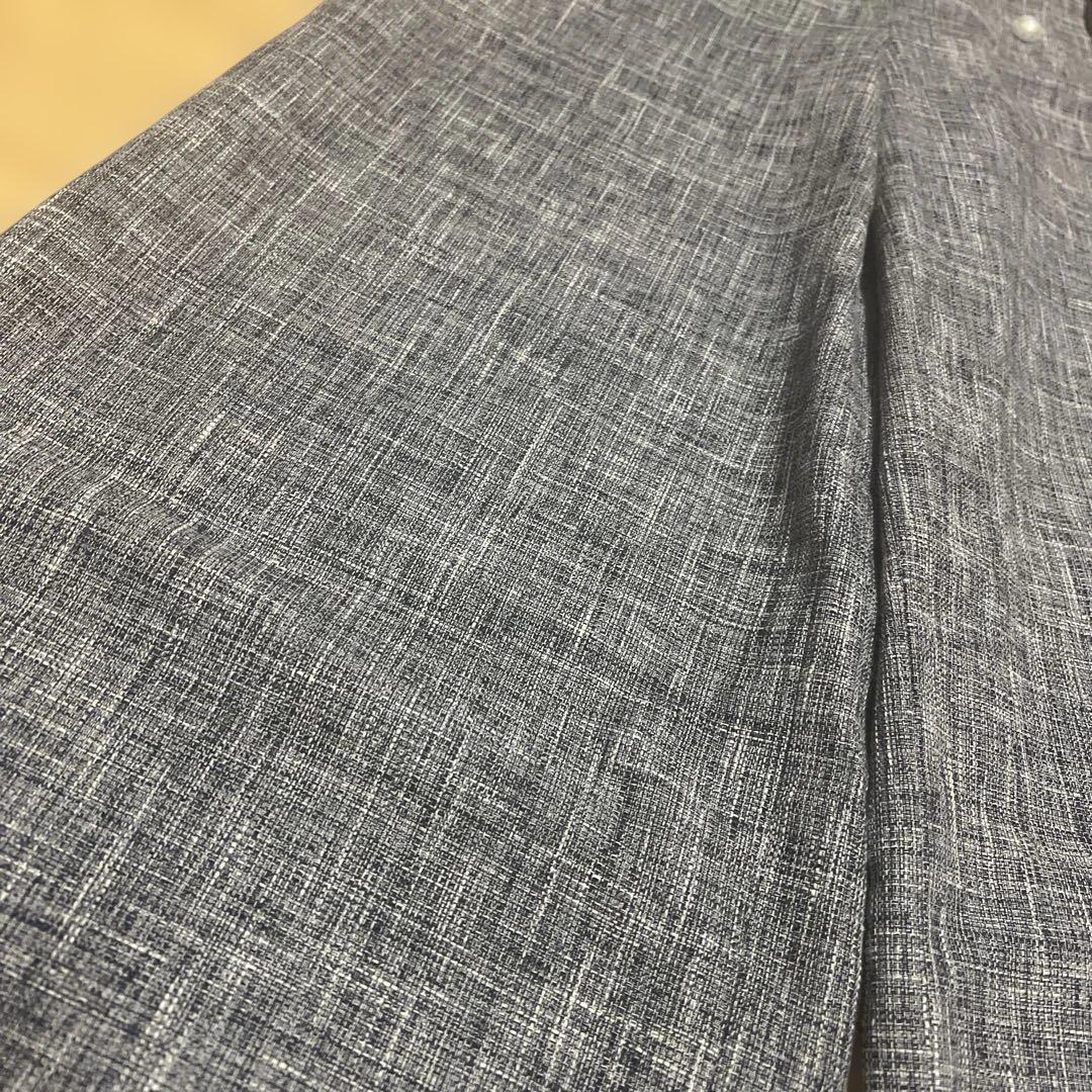 新品未使用！2023年　ツィードワイドパンツ 34