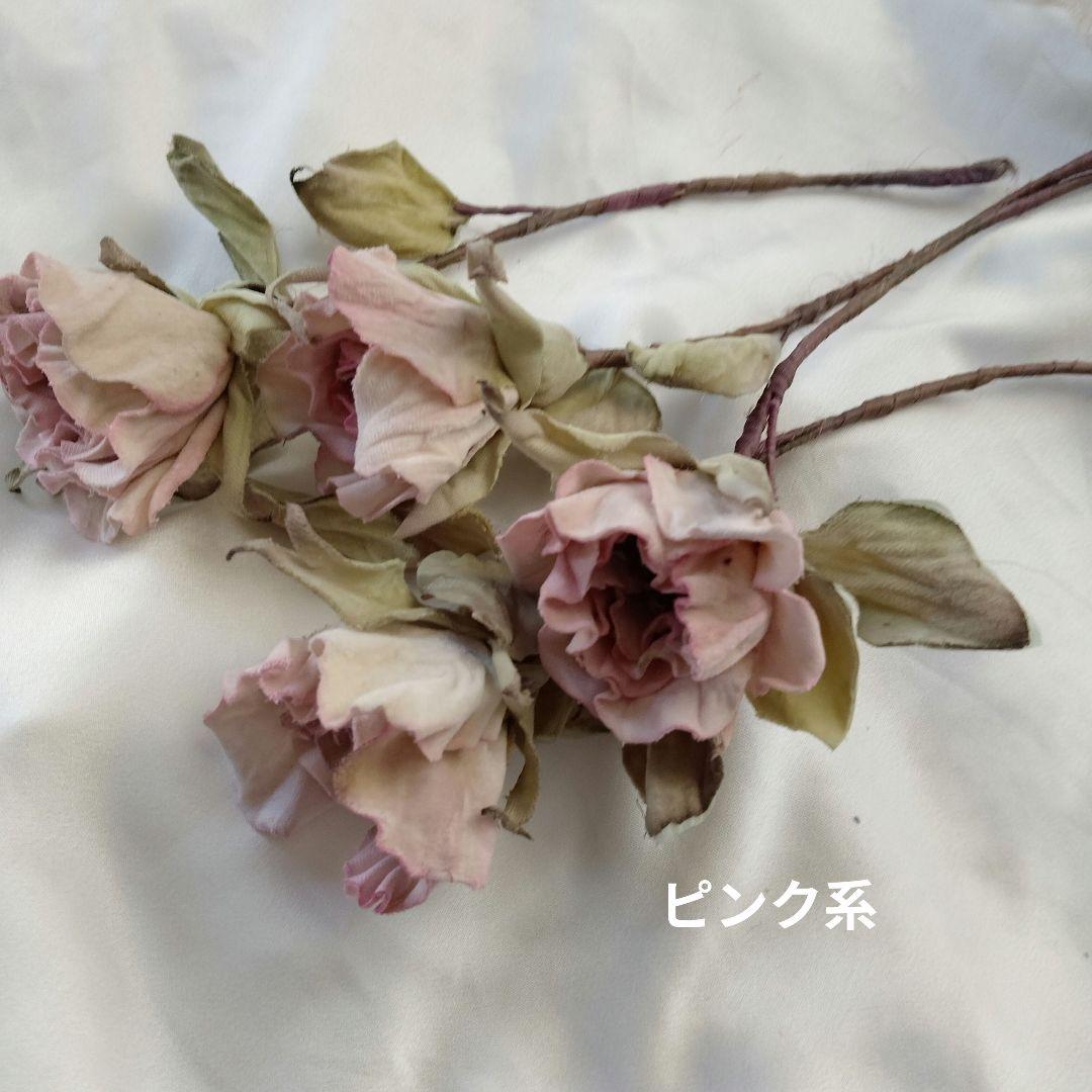 布花作品♡ドライな薔薇