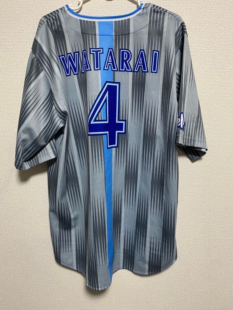 DeNA 度会隆輝 レプリカユニフォーム #4 ビジター　Oサイズ