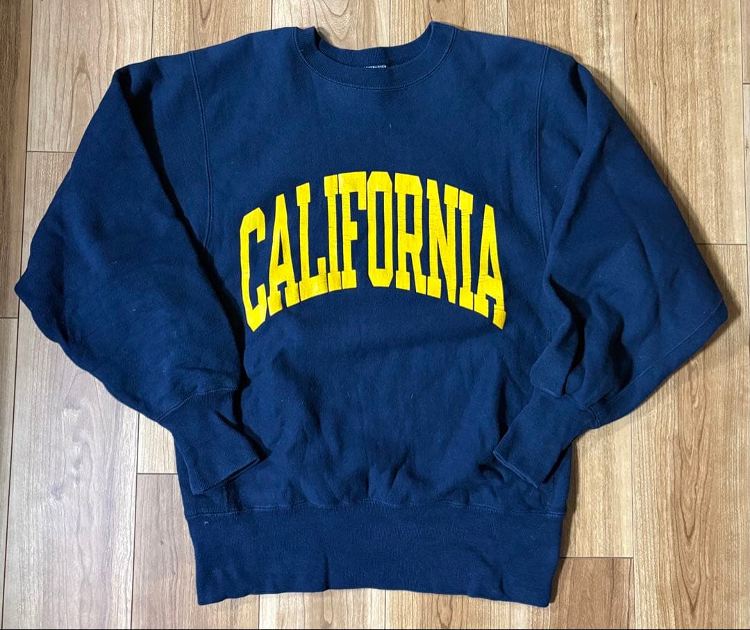 【超希少】90SリバースウェーブCALIFORNIA 裏C サイズM USA