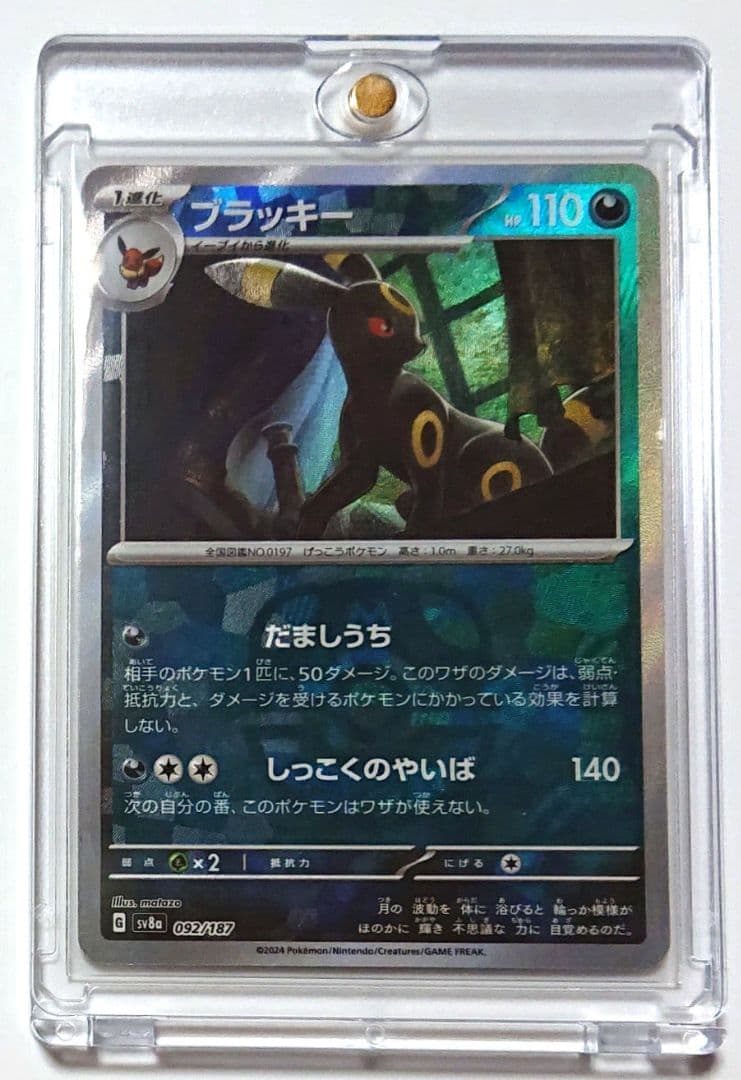 テラスタルフェスex sv8a ブラッキー マスターボールミラー