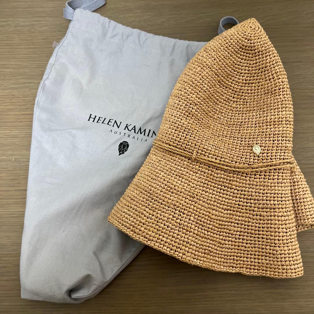 HELEN KAMINSKI 麦わら帽子 専用袋付き