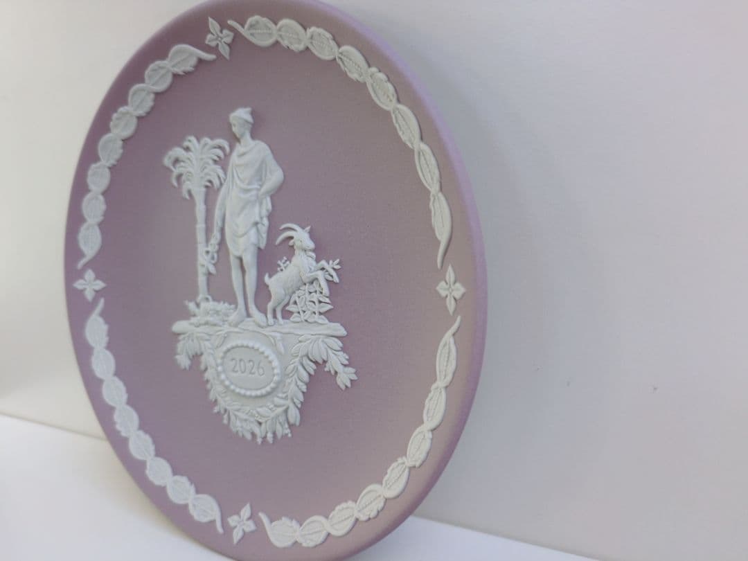 ウェッジウッド　ジャスパー　イヤープレート 2026