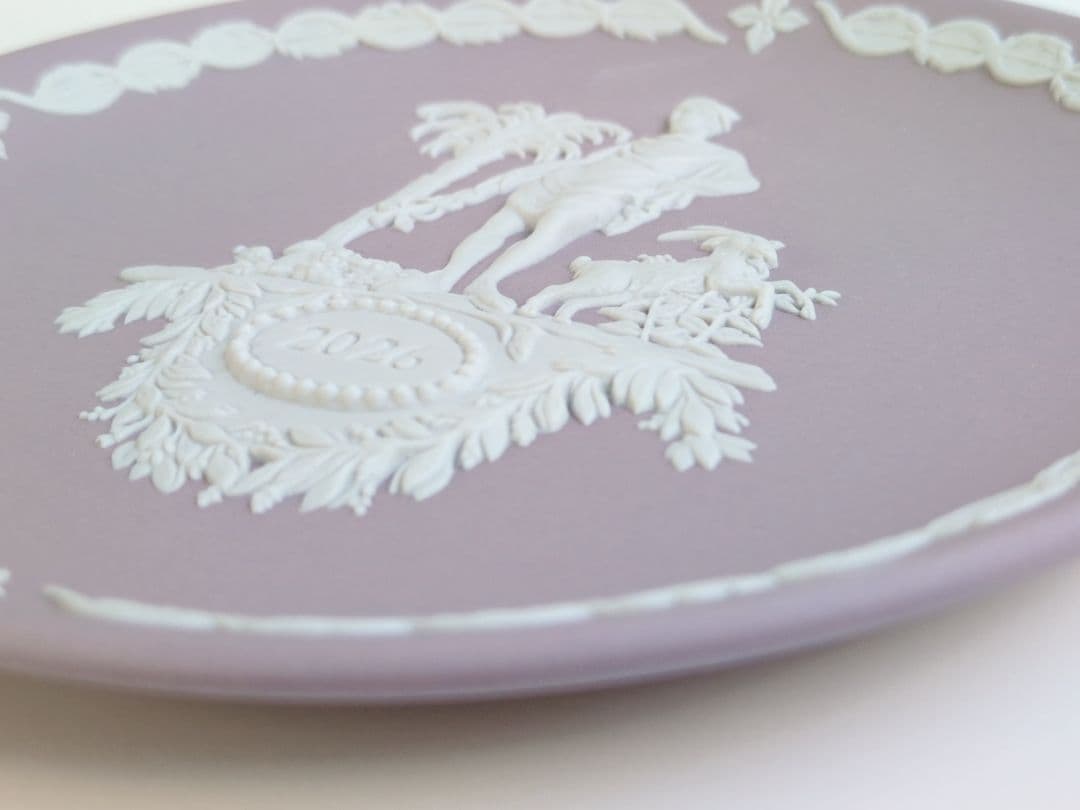 ウェッジウッド　ジャスパー　イヤープレート 2026