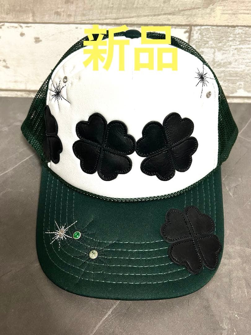 imozonsavingclothing クローバーメッシュキャップ