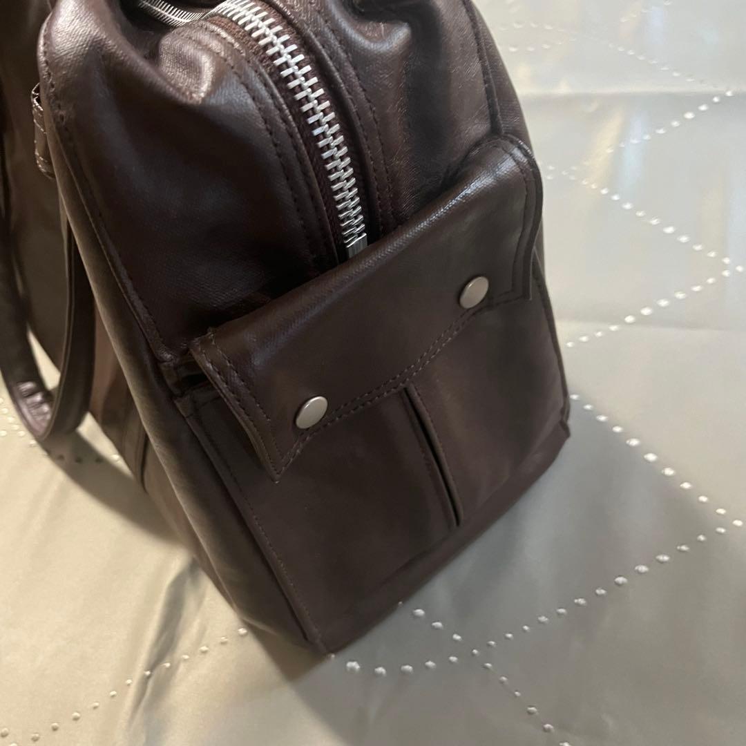 古着 吉田カバン Porter ブラウン フリースタイルボストンバッグ 美品