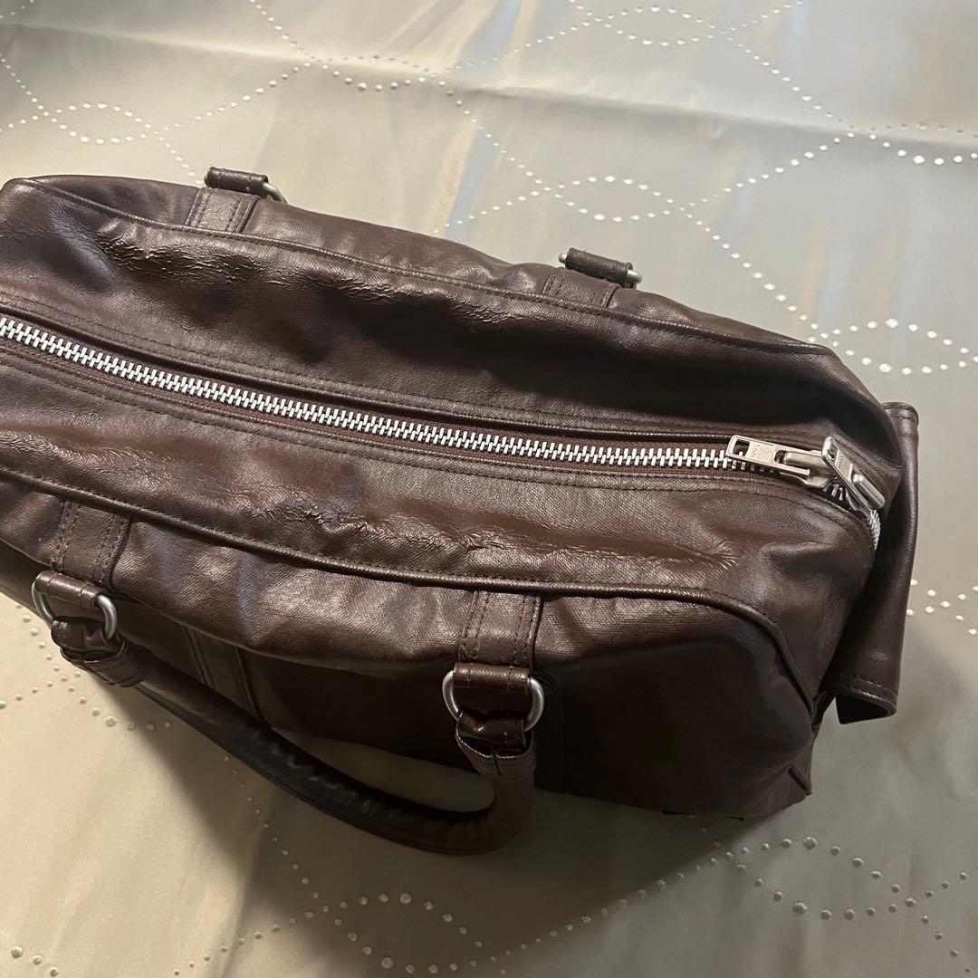 古着 吉田カバン Porter ブラウン フリースタイルボストンバッグ 美品