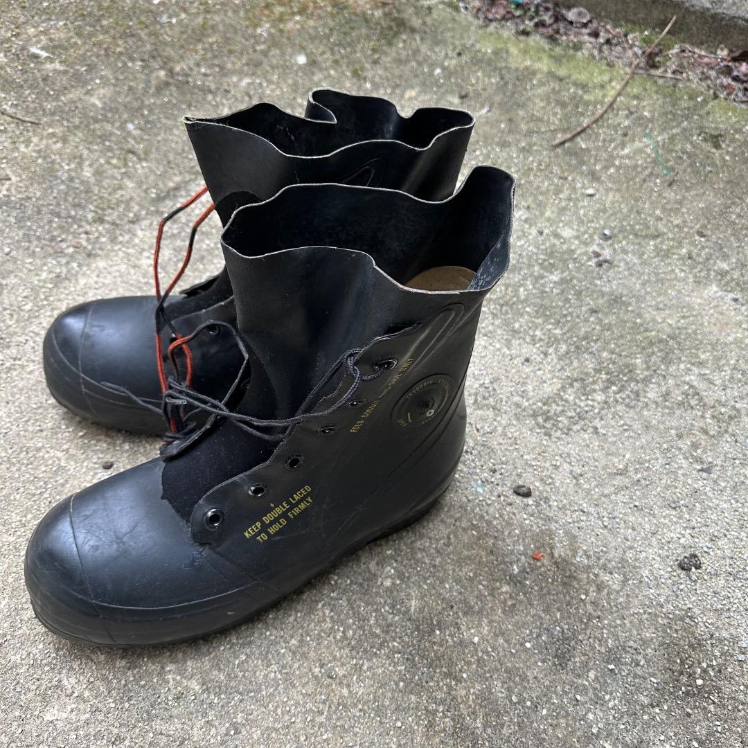 米軍 US.ARMY ミッキーブーツ バニーブーツ ラバーブーツ 1983年