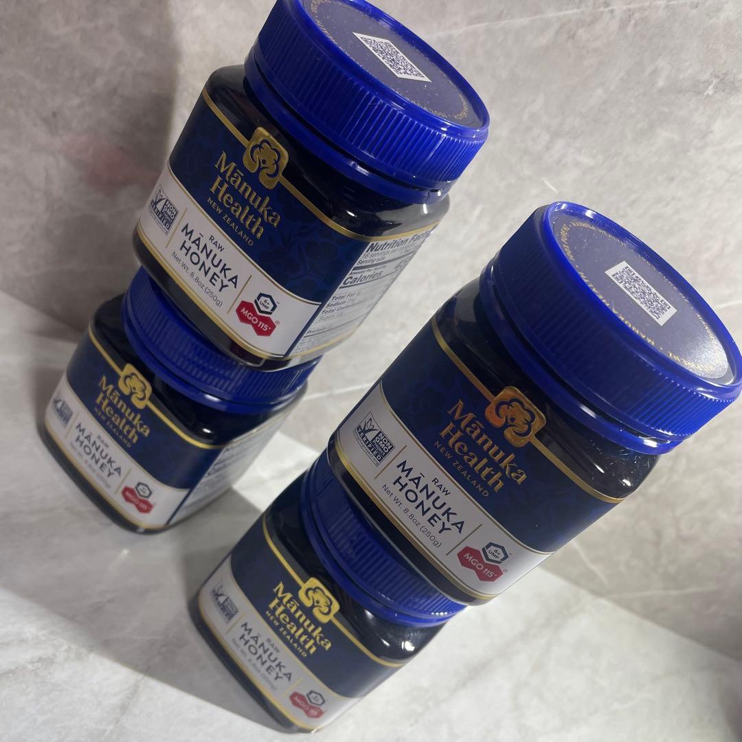 マヌカハニー MGO115+ マヌカヘルス 250g はちみつ 6+UMF ♪