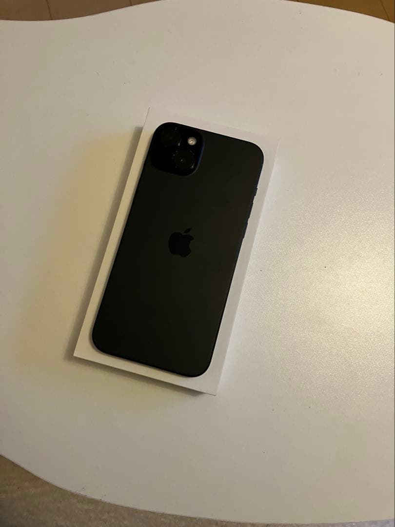 iPhone 15 plus 128GB ブラック