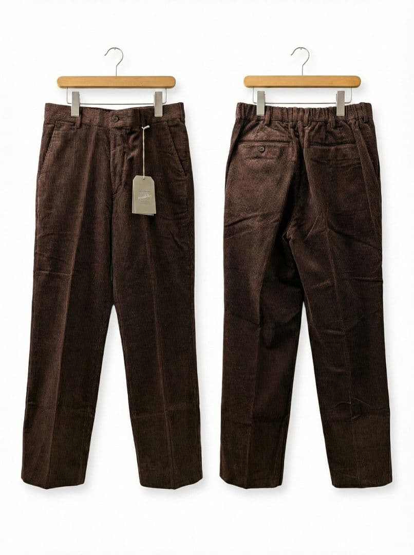新品未使用・MARKAWARE トラウザーズ オーガニックコットンコーデュロイ