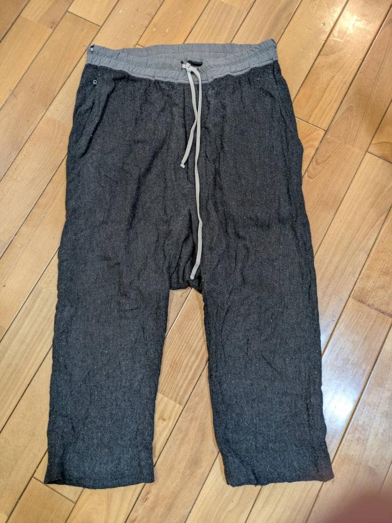 リックオウエンス サルエルパンツ DRAWSTRING TROUSERS
