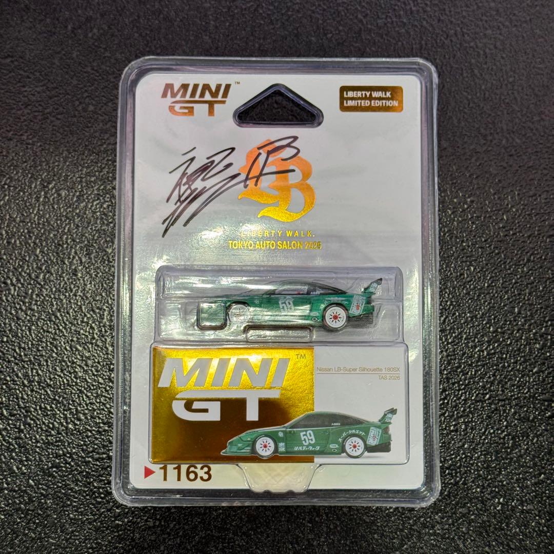 MINIGT 日産 LBWK 加藤渉 直筆サイン 東京オートサロン 2026 2