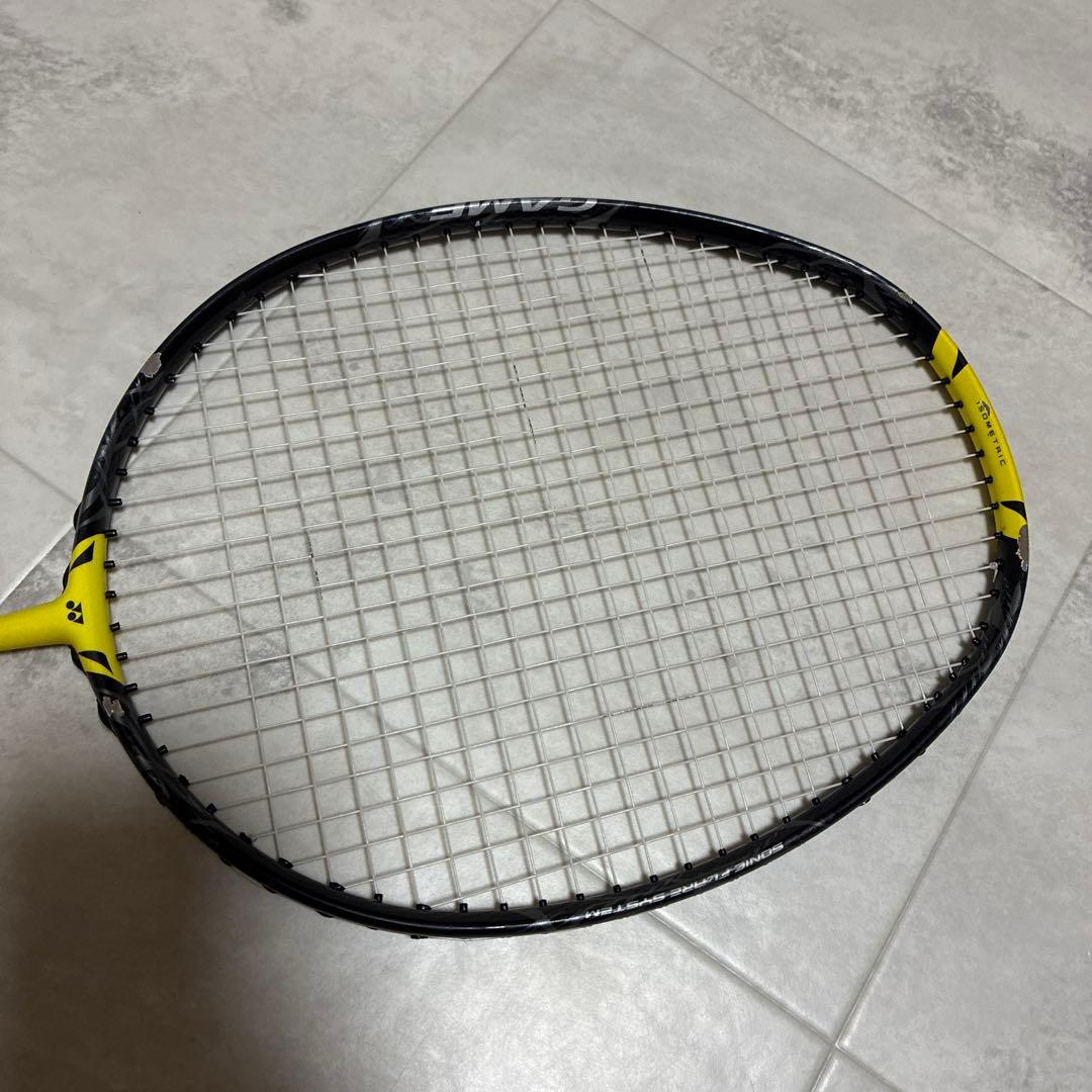 バドミントンYONEXラケットナノフレア1000game