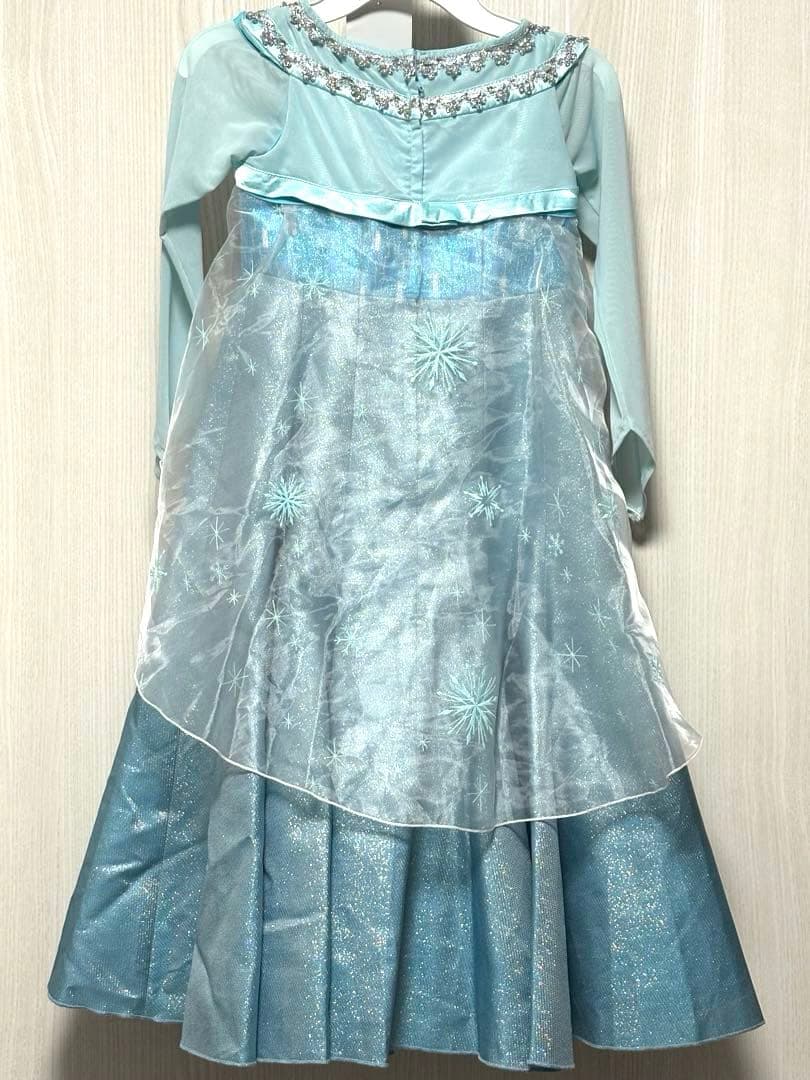 ディズニー　ビビディ・バビディ・ブティックドレス　アナと雪の女王　エルサ　130