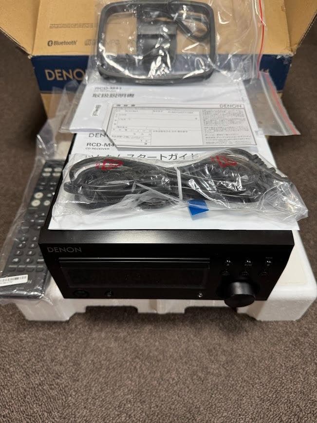 d*3様 DENON RCD-M41 CDレシーバー 美品　電源つかない