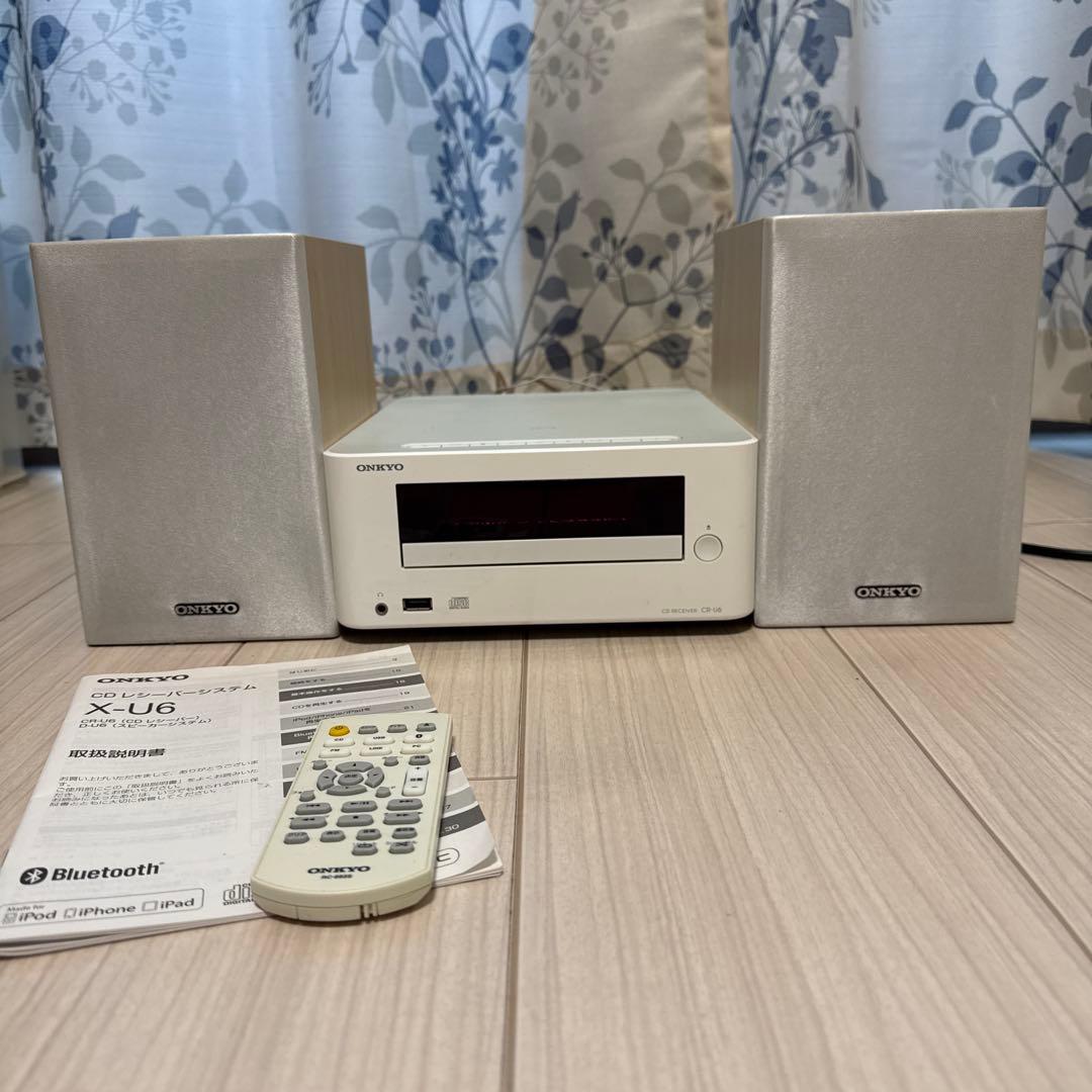 ONKYO X-U6 CDレシーバーシステム コンポ Bluetooth対応