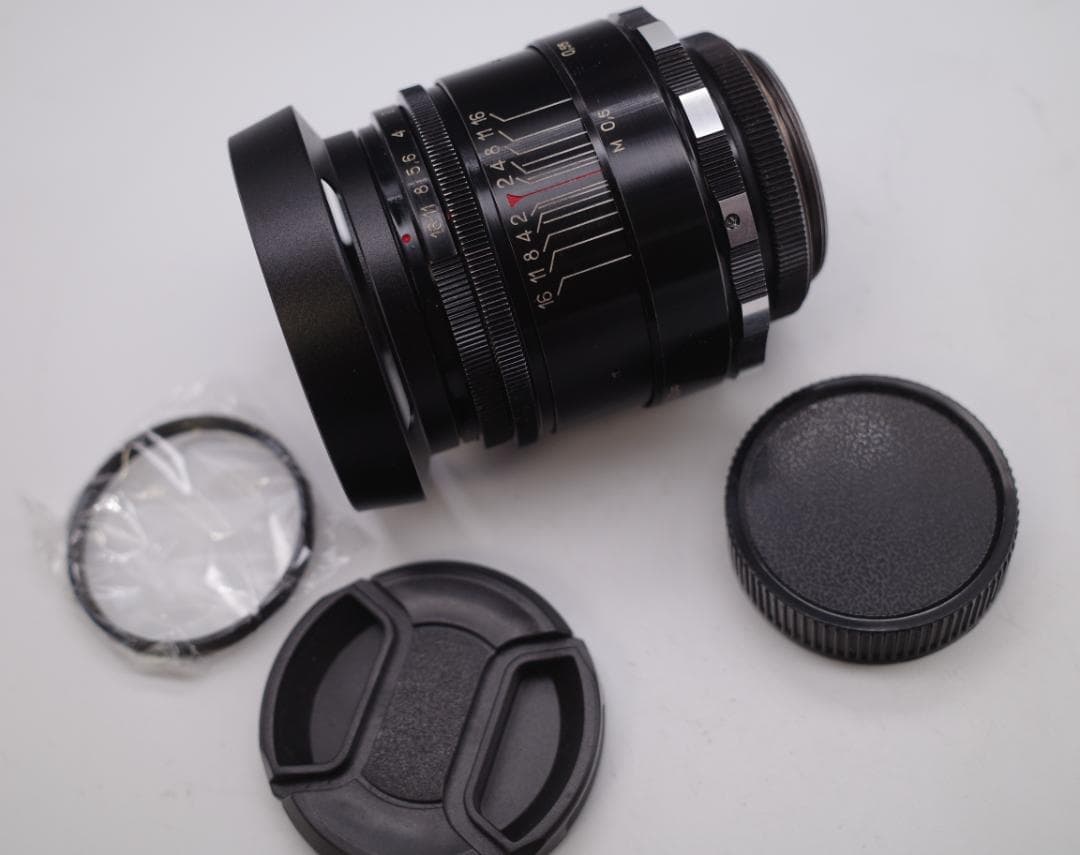 30【希少】Helios44 　美品　初期型ゼブラ　ヘリオス44　ぐるぐるボケ