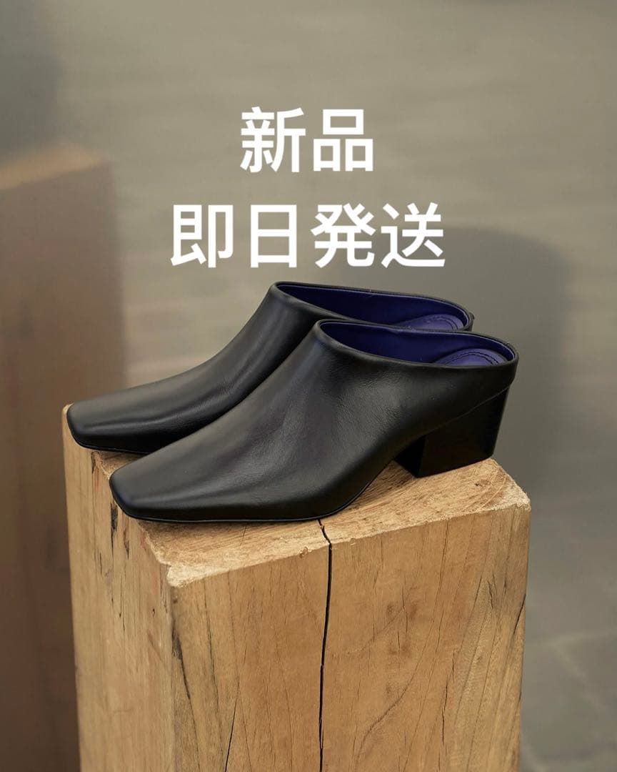 TODAYFUL トゥデイフル Squaretoe Leather Sabot