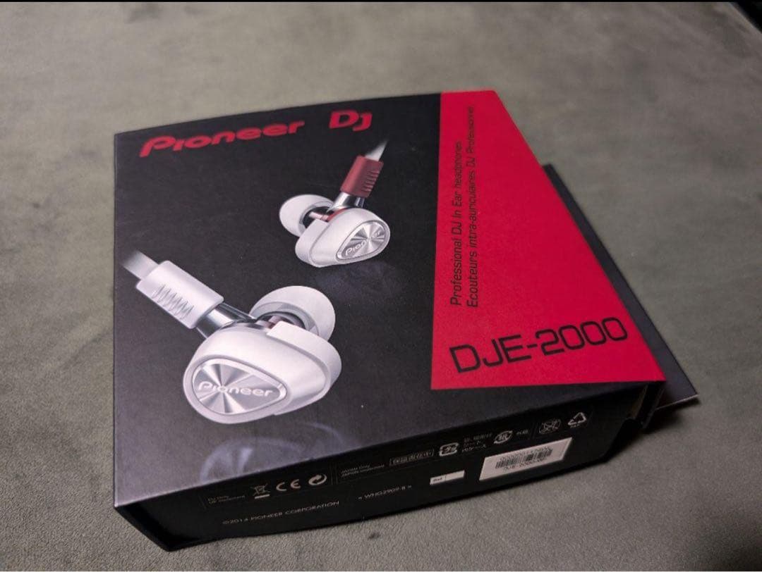 Pioneer DJ DJE-2000 ヘッドフォン イヤモニ