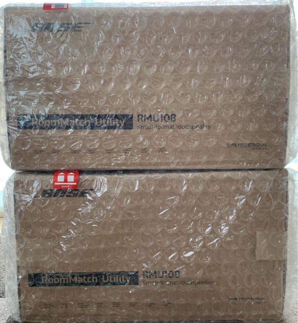 BOSE RMU108 BLACK 2本1組 新品 未使用 PAスピーカー