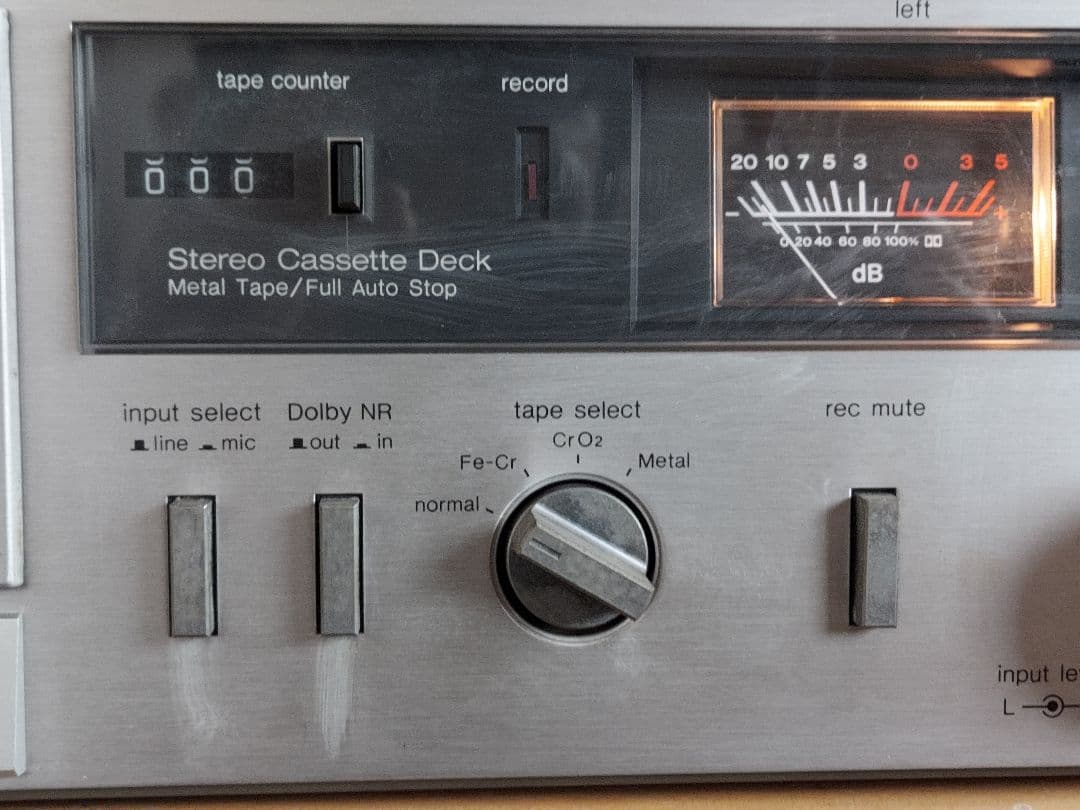 テクニクス カセットプレイヤー/レコーダー RS-M13型 動作確認品