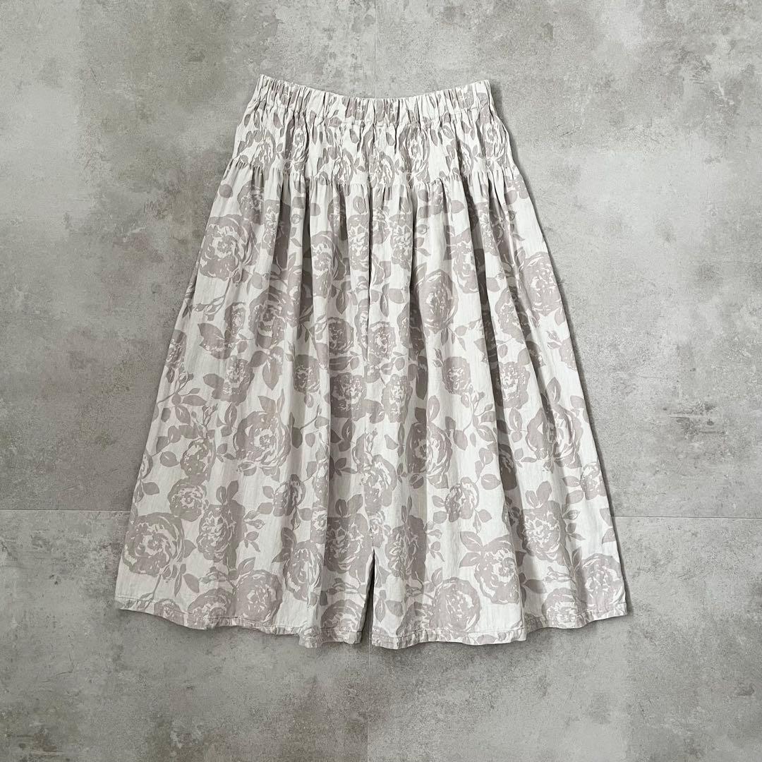 Plantation プランテーション bizenフラワー JQ ワイドパンツ