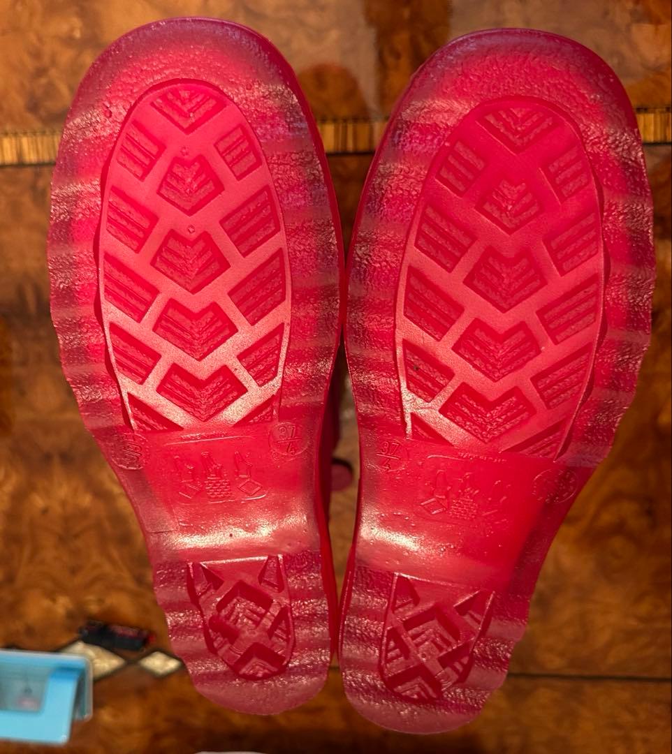 こ*り様 CHANEL ピンク 長靴 サイズ37