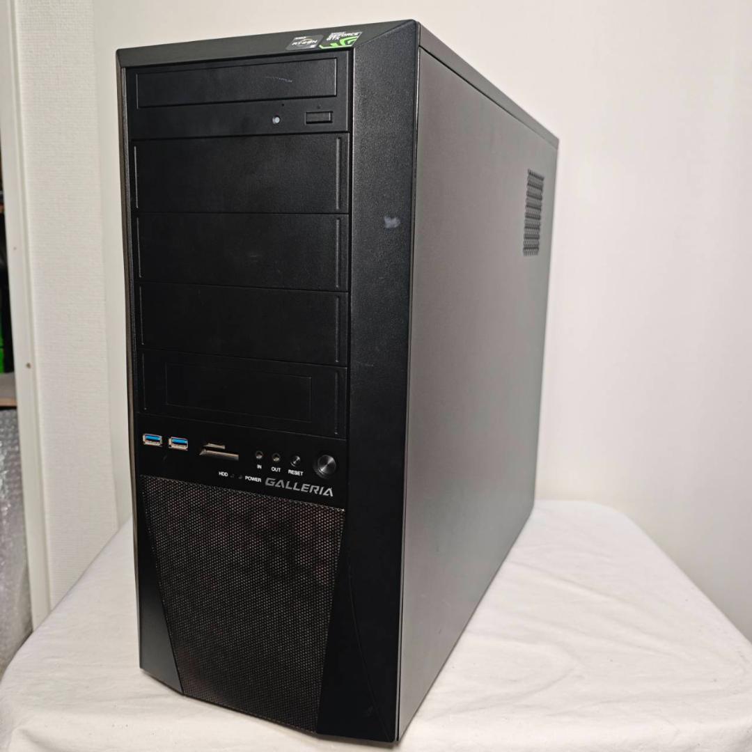 ゲーミングPC/Ryzen5/500GB/GTX1070/Office/ガレリア