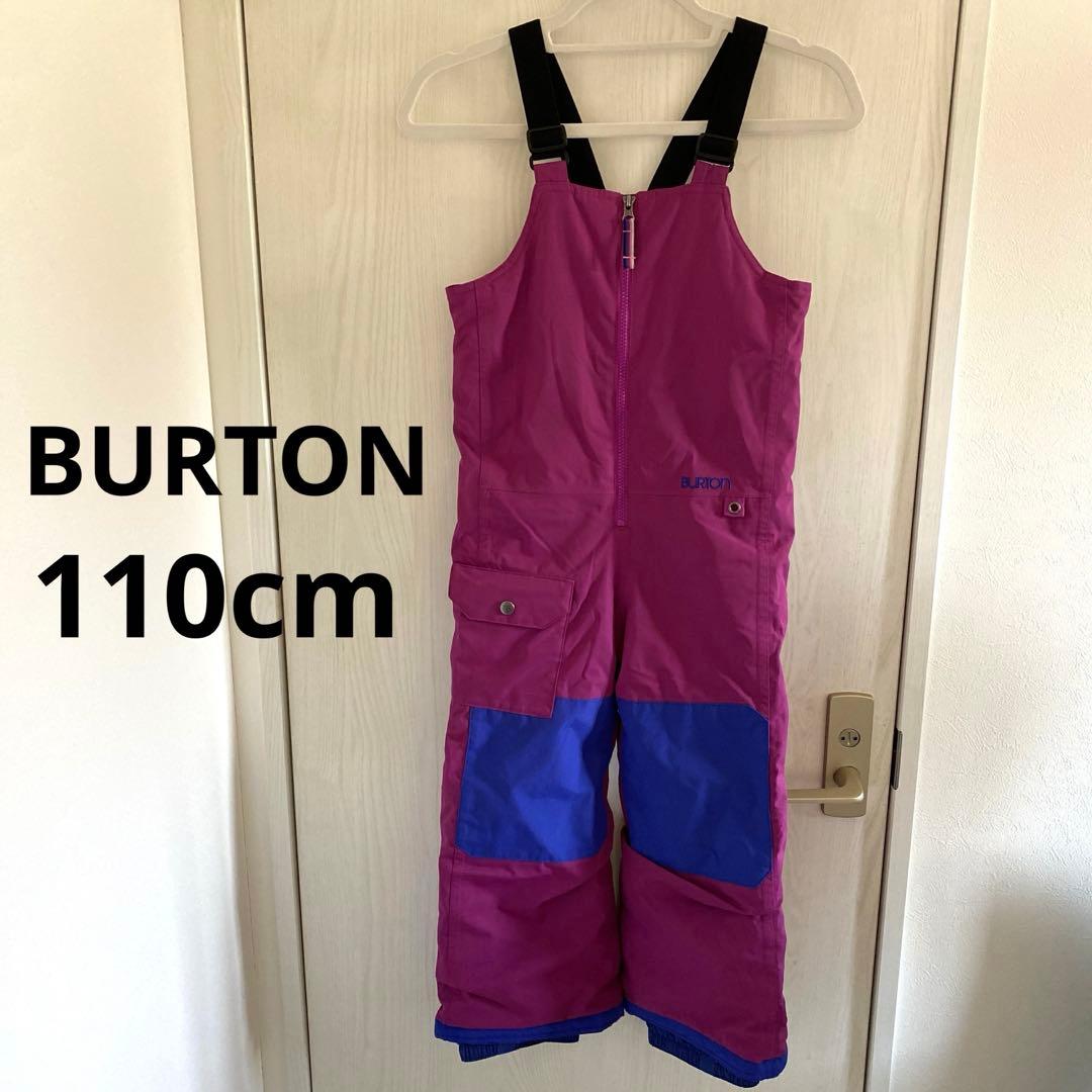 【110cm】BURTON キッズ スノーボード ビブパンツ 5/6