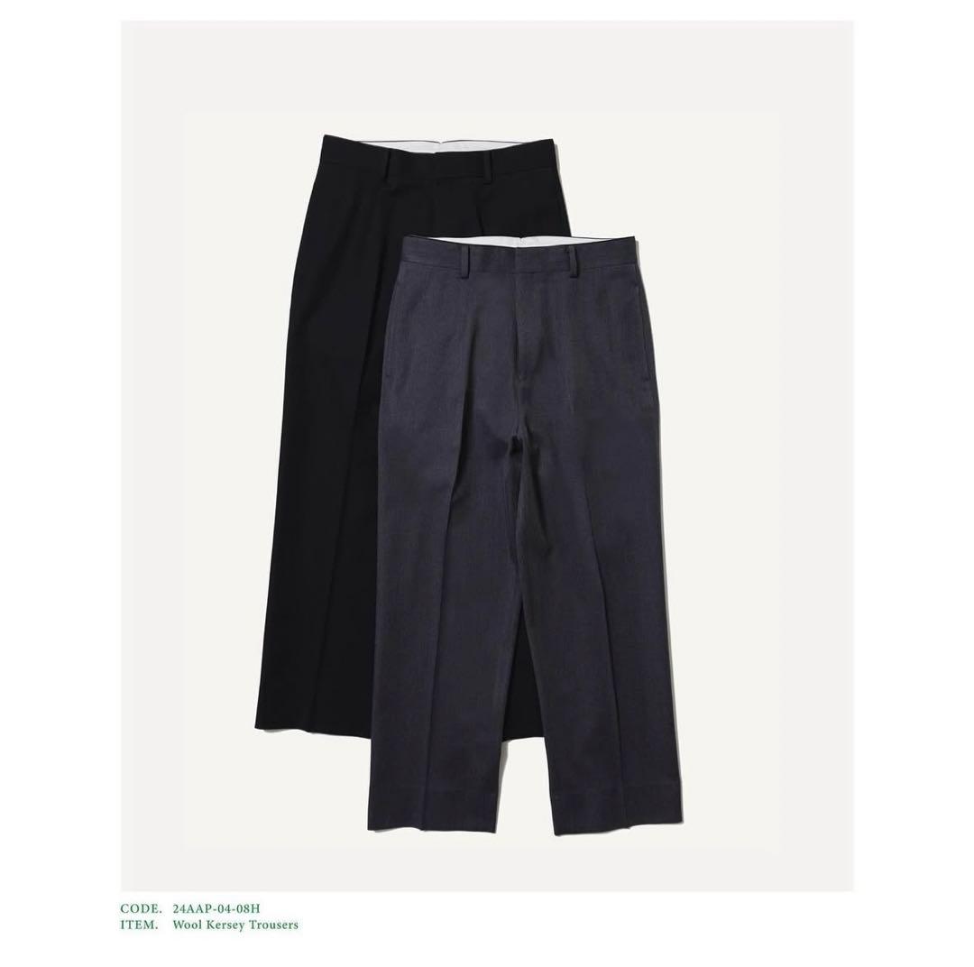 A PRESSE　Wool Kersey Trousers 2