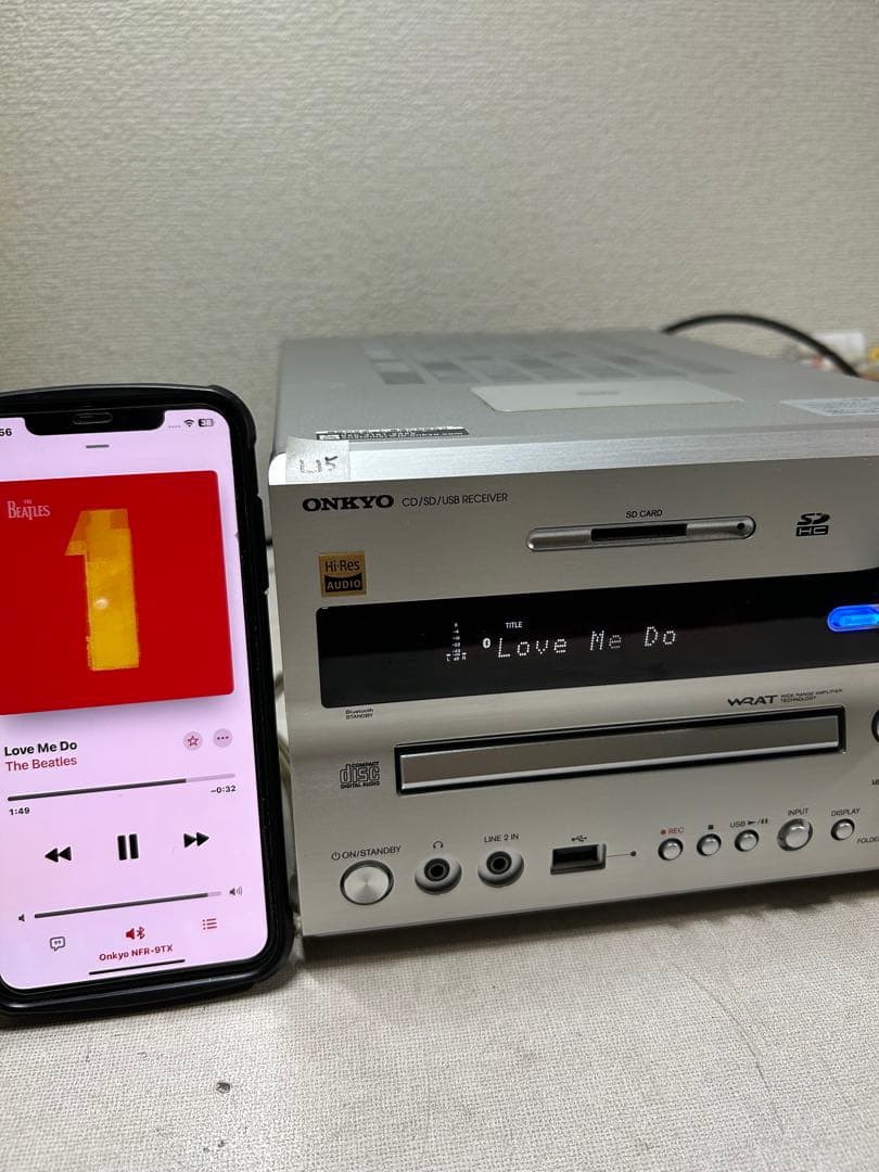 L15 整備ONKYO NFR-9TX ハイレゾ CD/SD/USBレシーバー