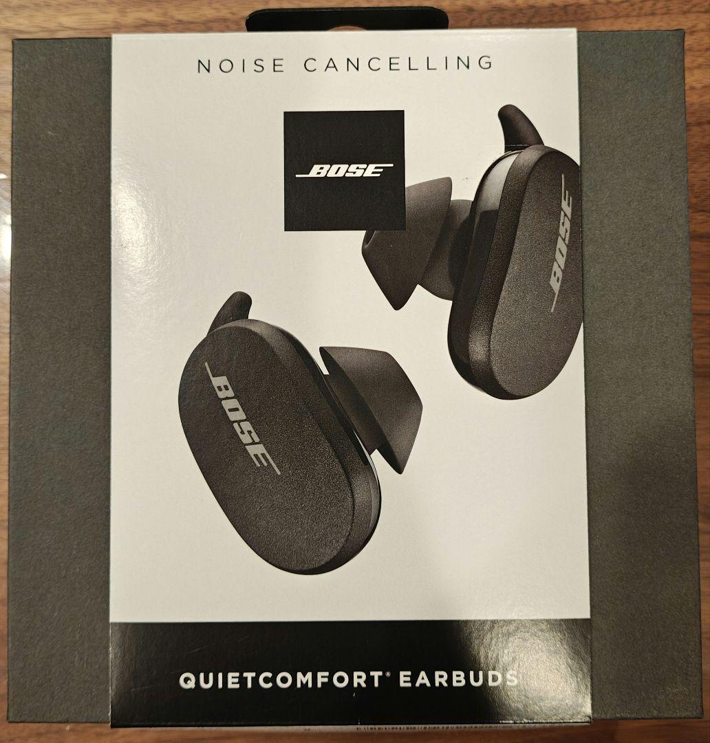 イヤホン BOSE QUIETCOMFORT EARBUDS BLACK