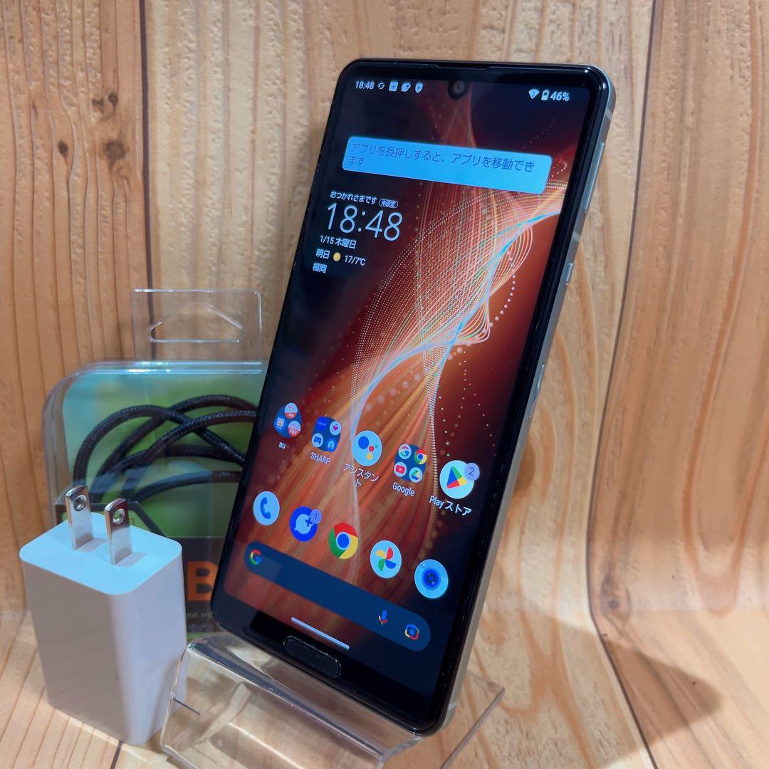 SIMフリー 本体 AQUOS sense5G SHG03 64GB 117G4