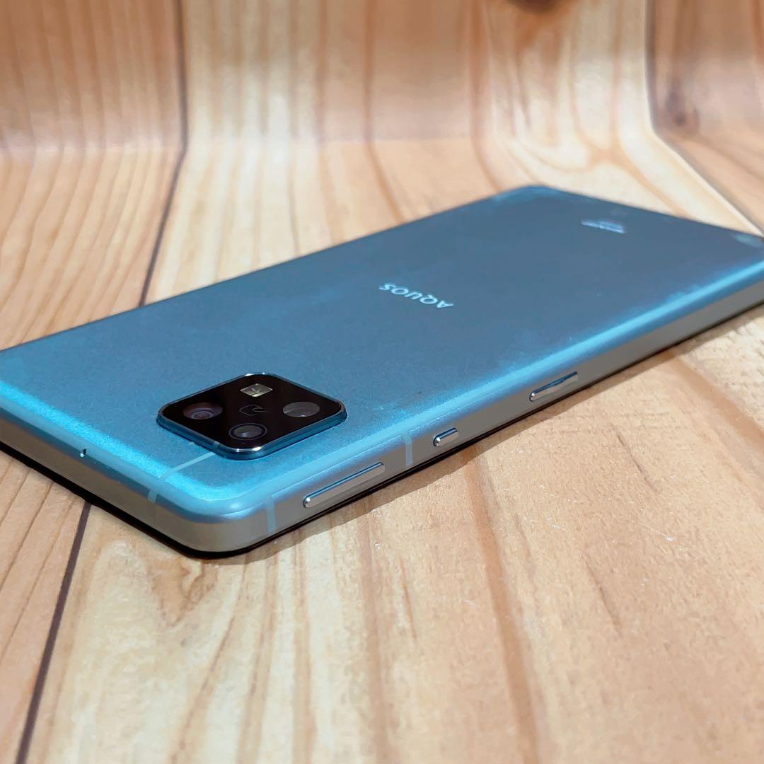 SIMフリー 本体 AQUOS sense5G SHG03 64GB 117G4