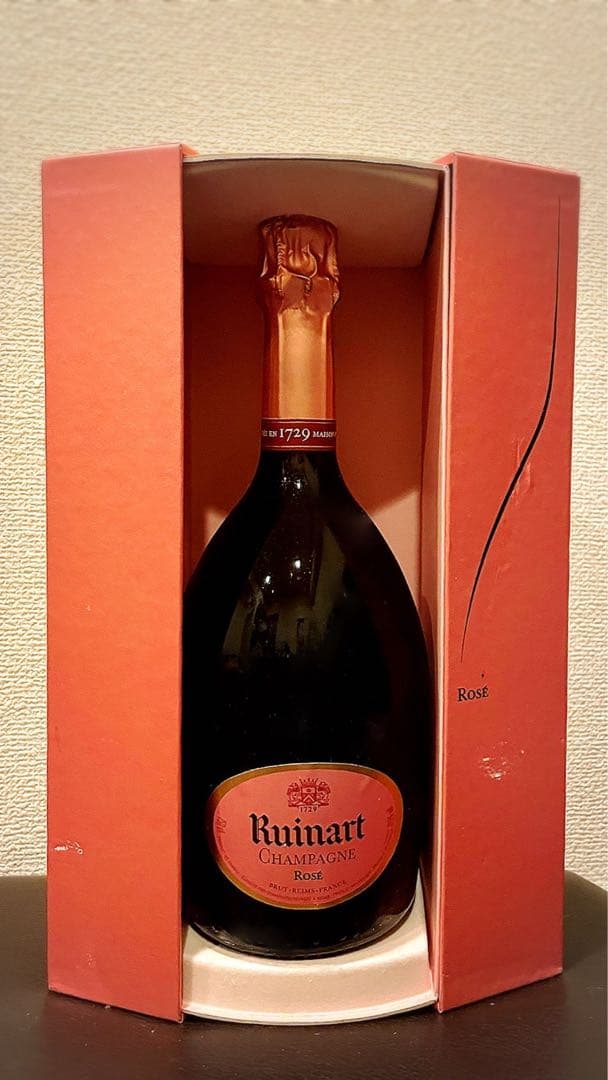 Ruinart ロゼ シャンパン 750ml ギフトボックス付き